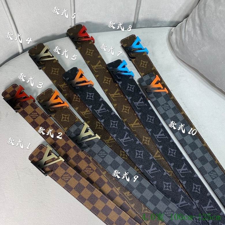 LV Belt 40mmX95-125cm 7D48